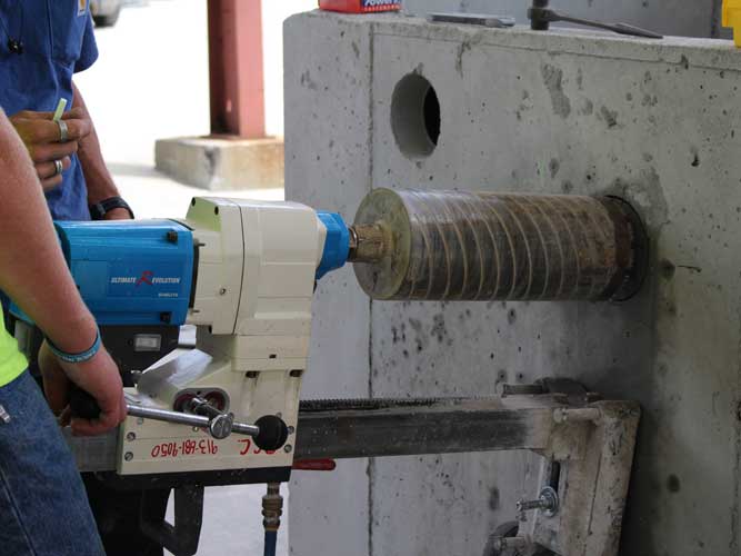 Training Photos – Precision Cutting and Coring