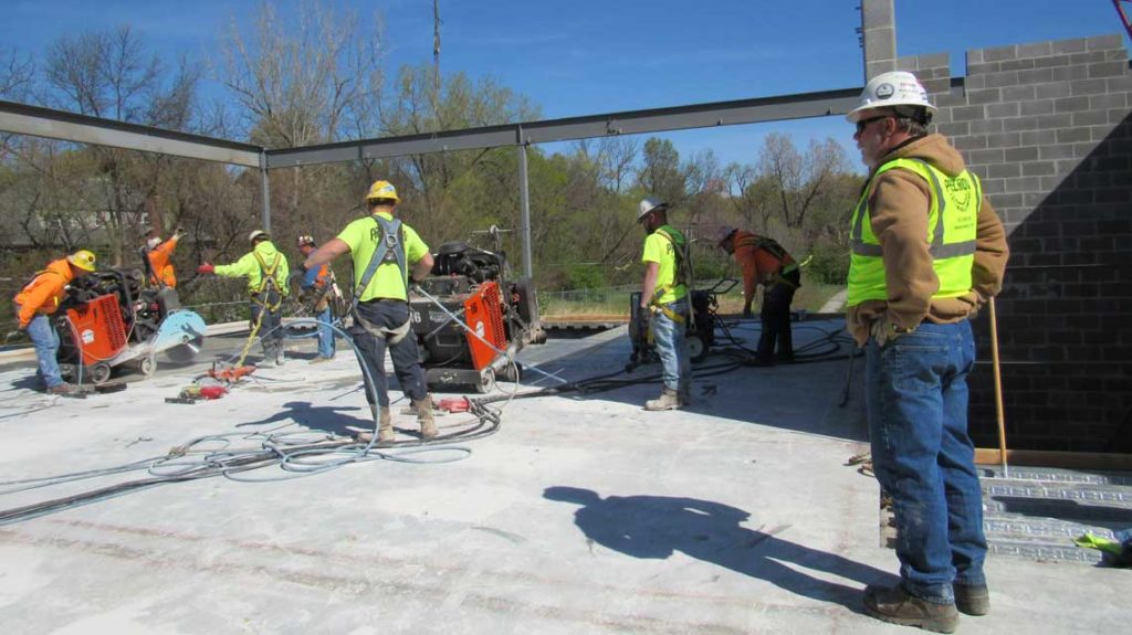 Structural Concrete Slab Removal Precision Cutting and Coring