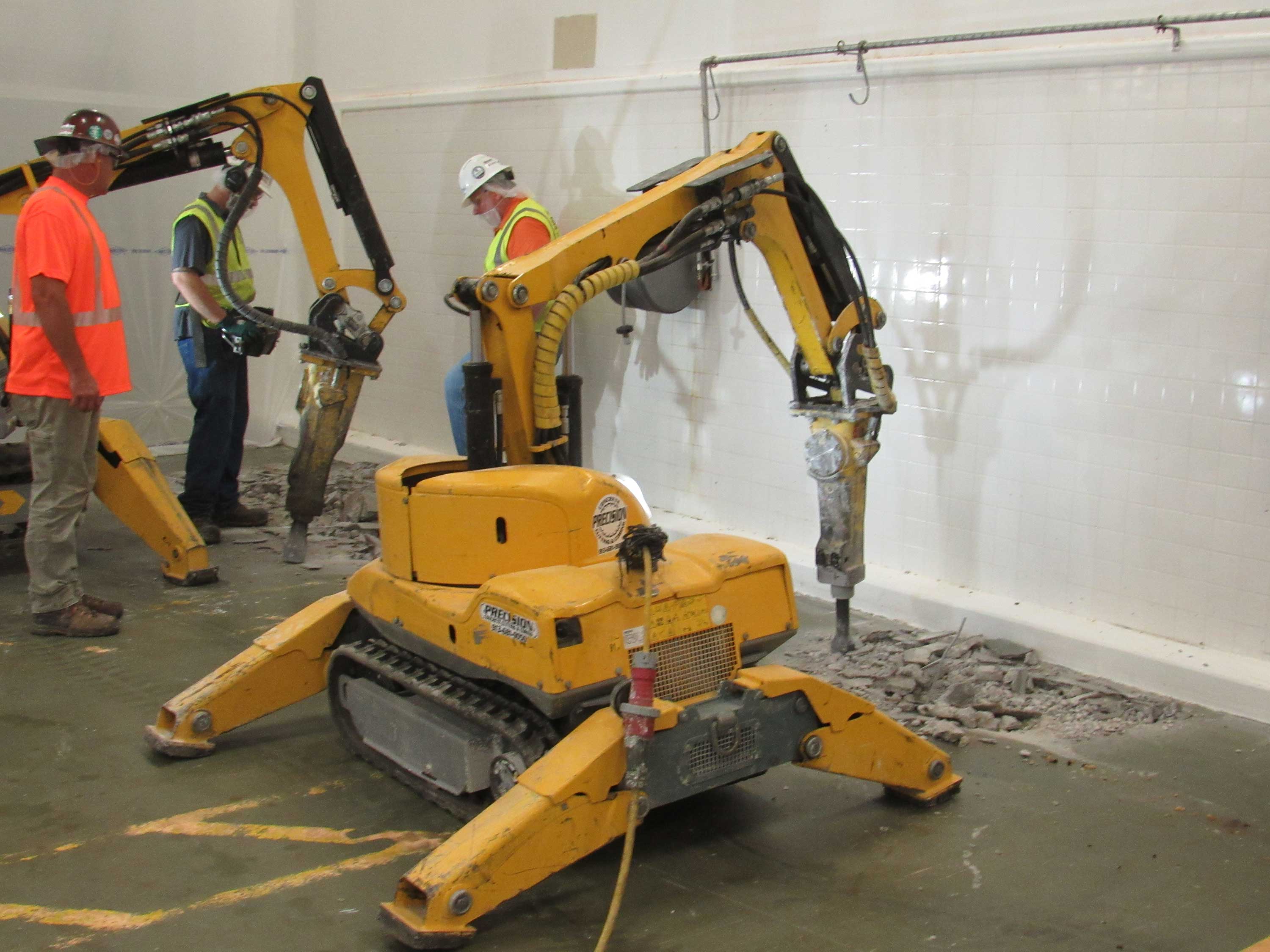 Concrete Demolition Project Precision Cutting and Coring