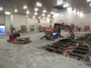 Industrial Concrete Slab Removal