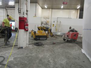 Industrial Concrete Slab Removal