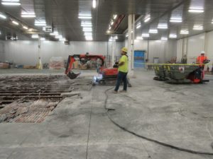 Industrial Concrete Slab Removal